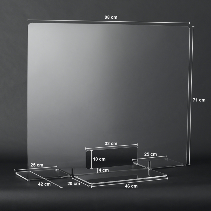 Spuckschutz® Hygieneschutzscheibe Acrylglas