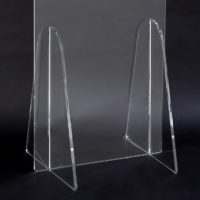 Detailaufnahme Hygiene-Schutzwand aus PLEXIGLAS®