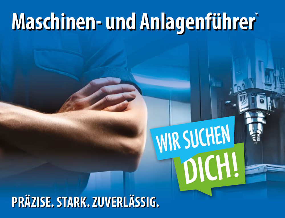 Maschinen- und Anlagenführer*