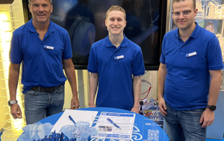 Unsere Standbesatzung auf der Berufsinfomesse 2023