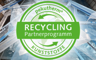 Pekutherm Kunststoffe Recycling Partnerprogramm