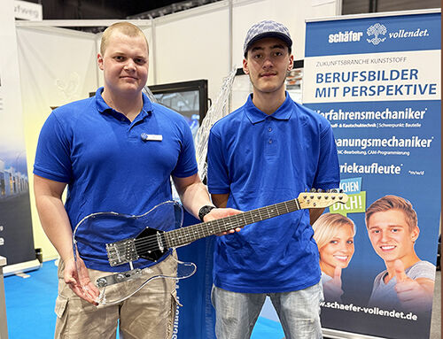 Innovative Gitarre aus PLEXIGLAS®