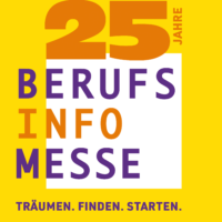 Logo Berufsinfomesse Offenburg 25 Jahre